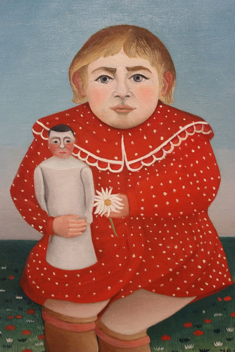 Bambina con bambola - Musée de l'Orangerie, Parigi